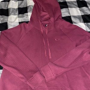 Nike ribbed hoodie